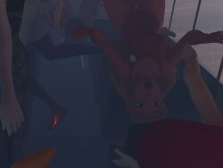 crossover disney lilo_and_stitch nintendo pokemon touchstone who_framed_roger_rabbit hotel_transylvania sony_pictures_animation batman_(series) dc multiversus warner_brothers warner_bros._games ben_10 cartoon_network the_incredibles pixar dc_comics teen_titans mario_(series) super_mario_bros. nani_pelekai lifeguard_(lilo_and_stitch) jessie_(pokemon) jessica_rabbit mavis_dracula harleen_quinzel harley_quinn harley_quinn_(multiversus) gwen_tennyson violet_parr koriand'r starfire jinx_(dc) princess_peach sexfightfun 6+girls 11girls female multiple_girls peril underwater underwater_peril yuri drowning asphyxiation drowned 3d daz_studio