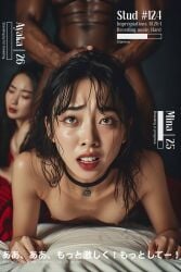 about_to_cum about_to_pound_the_fuck_outta_em ai_assisted ai_generated asian_female breeder breeding breeding_kink breeding_request choker choker_only cum_inside dark-skinned_male dark_skin disheveled_hair doggy_position doggy_style female flat_chest friends hard_nipples hardcore harder impregnated impregnation impregnation_attempt impregnation_demand interracial japanese_female japanese_text male manhandled manhandling messy messy_hair moaning_female moaning_in_pain moaning_in_pleasure moaning_on_cock naked naked_female naked_male_naked_female pained_expression pained_look red_lips red_lipstick secretly_loves_it standing_behind sweat sweating sweaty taken_from_behind two_females two_girls waiting_for_more waiting_for_turn waiting_to_be_gaped wants_cum wants_to_be_fucked wants_to_get_pregnant younger_female