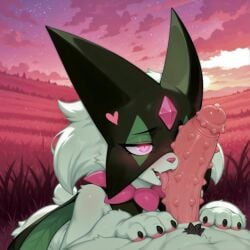 meowscarada from pokemon by breedorbred
