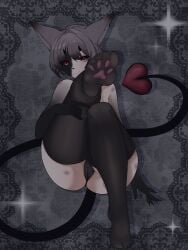 _pvp_vwv_owo_ alice_luft big big_ass big_breasts big_butt big_thighs big_tits bite bite_mark bite_marks black_eye black_panties black_spot_on_face black_stockings cat_suit chibi choker cute cute_demon demon demon_dress demon_fox demon_girl demon_horns demon_tail face feline female fox_ears fox_girl grey grey-haired_female grey_fox grey_hair hell horny horny_female kawaii kumiho lingerie_only little lustful naked neko neko_girl nipples nose nude nude_anthro nude_female princess red red_demon red_dress scar scar_on_leg scars small smoll stockings tail thighs tits waist feet feets feet_fetish legs