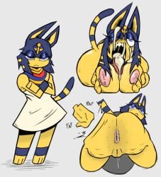 ankha from animal crossing by hunksrighty