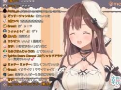 actual_sex asahina_meiro brown_hair fully_clothed japanese_text japanese_voice_acting large_breasts long_hair longer_than_one_minute moaning plap_(sound) real_life_sex sound streamer streaming tagme video virtual_youtuber vtuber vtubermodel xvideos