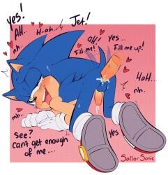 sonic the hedgehog from sega by sailorsonic
