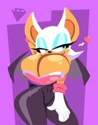 rouge the bat from sega by sabs3