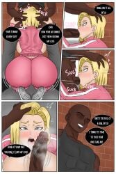 android 18 from dragon ball by therebeldemon