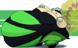 big_belly big_breasts exponentialmass fart fart_cloud fart_fetish fart_sound_effect farting fat fat_belly fat_face fat_fetish fat_legs fat_thighs fat_woman huge_belly hyper_belly hyper_fat marie_(splatoon) nintendo obese obese_female splatoon ssbbw ussbbw