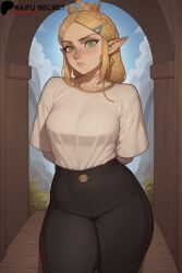 princess zelda from nintendo by waifu secret