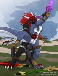 anthro bangaa final_fantasy final_fantasy_tactics_advance furry male male_only multiple_males no_humans scalie tagme wfa yaoi