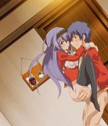 animated animated brother_and_sister censored fujimori_kaname fujimori_yuu incest koikishi_purely_kiss penis purple_hair pussy sex siblings tagme vaginal_penetration