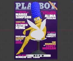 magazine marge playboy simpson simpsons