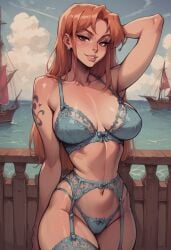 ai_generated female female_only nami_(one_piece) one_piece vitalkablet