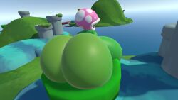 big_ass big_breasts breasts bubble_butt female huge_ass huge_breasts piranha_plant tagme thick_thighs wide_hips zer0264