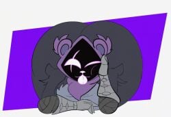 raven_team_leader seducing seductive_look shaking_ass tagme