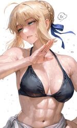 abs artoria_pendragon big_boobs big_breasts big_tits boobs breasts fate_(series) hourglass_figure huge_boobs huge_breast huge_tits large_boobs large_breasts large_tits massive_boobs massive_breasts massive_tits mercyofblade navel tits