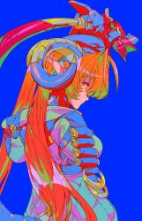 dragon dragon_girl dragon_horns dragon_tail dress female horns magus_(zenless_zone_zero) military_uniform mizu_cx orange_hair orpheus_(zenless_zone_zero) orphie_(zenless_zone_zero) tail zenless_zone_zero