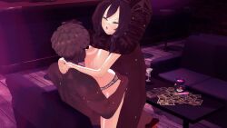 animated bonnouji_momoha dark-skinned_male double_penetration gangbang interracial kimi_no_koto_ga_dai_dai_dai_dai_daisuki_na_100-nin_no_kanojo koikatsu tagme video