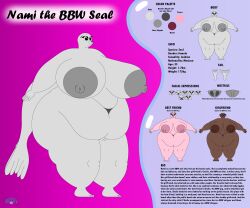 2025 areola ass bbw bbw_furry bbw_milf bbw_seal belly belly_button big_areola big_ass big_belly big_breasts big_butt big_nipples biography breasts bubble chubby chubby_anthro chubby_belly chubby_female closed color_palette deep_navel ear ear_holes facial_expressions fat fat_ass fat_woman female happy holding_breath naked naked_female navel nipple_holes nipples nostrils nude nude_anthro nude_female oc original_character overweight overweight_anthro overweight_female pig pig_ears pig_girl pig_humanoid puffy_cheeks pussy reference_sheet scared scared_expression sea_lion sea_lion_humanoid seal seal_girl seal_humanoid seal_tail solandgamer75 thighs whiskers wide_hips