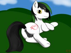 anus ass day equine horse male_only mammal my_little_pony original_character outdoors pony trancesequence