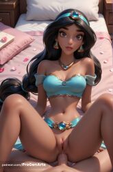 jasmine (aladdin) from aladdin (1992 disney film) by progenarts