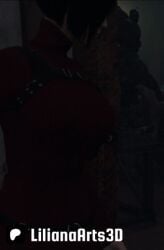 3d ada_wong animated asian asian_female black_hair crossover dead_by_daylight doggy_position doggy_style doggystyle five_nights_at_freddy's from_behind gif human library library_sex lilianaarts3d peeking peeking_through_door raped_by_monster raped_female resident_evil sable_ward springtrap_(fnaf) straight trill white_body white_hair zombie