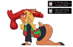 noelle holiday from deltarune by unepicroachy
