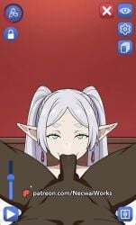 1boy 1girls 2d 2d_animation ai_assisted animated big_penis blowjob blowjob_face breath cum cum_in_mouth cumshot deepthroat female frieren frieren_beyond_journey's_end game gameplay gameplay_mechanics light-skinned_female mp4 my_hardcore_harem necwaiworks orgasm patreon_logo patreon_url patreon_username penis self_upload sex sexual sound sousou_no_frieren sucking sucking_penis tagme uncensored video video_games