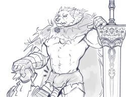 blaidd (elden ring) from elden ring by deaddragonp