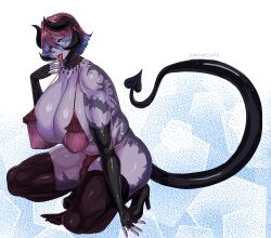 au ra from final fantasy xiv by lemonbizate (artist)