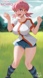 gym leader from nintendo by achromaru