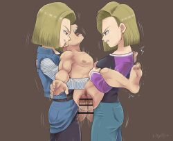 android 18 from dragon ball by kizyoyu