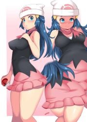 dawn (pokemon) from game freak by morris