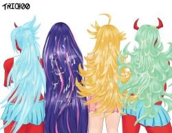 character request from panty & stocking with garterbelt by trich00art