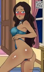 1girls animanghayodraw athletic athletic_female avatar_legends avatar_the_last_airbender brown_hair busty dark-skinned_female dark_skin edit female female_focus female_only hourglass_figure katara long_hair nickelodeon risenhentaidemon water_tribe wide_hips