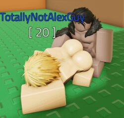 abs animated ass balls bara gay male male_only muscular muscular_male penis roblox roblox_avatar roblox_condo roblox_studio robloxian yaoi