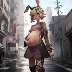 1girls ai_generated borderlands dralexz hentai pregnant rule_34 tiny_tina video_games