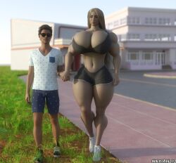 1boy 1girls 3d big_ass big_breasts big_thighs bigger_female breasts bust busty chest curvaceous curvy curvy_figure endlessrain0110 female female_focus fit fit_female giant_breasts giantess height_difference hips hourglass_figure huge_ass huge_breasts huge_thighs human large_ass large_breasts large_thighs larger_female legs light-skinned_female light_skin male male/female mature mature_female mini_giantess original original_character original_characters round_ass round_breasts shorter_male size_difference slim_waist smaller_male straight taller_girl thick thick_hips thick_legs thick_thighs thighs voluptuous voluptuous_female waist wide_hips wide_thighs