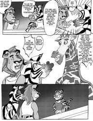 alakay_alex comic dreamworks furry furry_only gay madagascar_(series) male marty_the_zebra melman_mankiewicz_iii no_humans