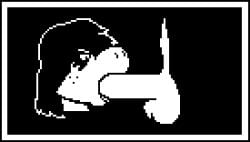 animated anthro black_and_white blush bodily_fluids cum cum_in_hair cum_in_mouth cum_inside cum_on_face deltarune duo faceless_character faceless_male fellatio female female_focus freckles genital_fluids genitals hair hair_over_eye humanoid_genitalia humanoid_penis kris_(deltarune) long_playtime male male/female monochrome on_model open_mouth oral penile penis pump-a-rump reptile scalie sex susie_(deltarune) undertale_(series)