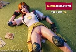 3d after_anal after_orgasm after_sex after_vaginal ai_generated april_o'neil april_o'neil_(fortnite) battle bottomless cum cum_drip cum_dripping cum_dripping_out_of_pussy cum_in_pussy cum_inside defeat defeated defeated_heroine fortnite fortnite:_battle_royale game_over helpless helpless_girl pussy text text_box video_game video_game_character video_games