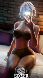 aphrodite aphrodite_(fortnite) fortnite fortnite:_battle_royale lingerie lingerie_only sixser