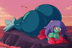 banillansfw breasts cute fat_ass female fish mermaid unknown_character