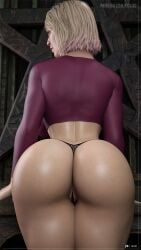 1girls 3d ass asshole athletic athletic_female big_ass big_breasts blender_(software) blonde_hair blue_eyes bottomless bottomless_female breasts bust busty cga3d chest choker curvaceous curvy curvy_figure erotichris female female_focus hips hourglass_figure huge_ass jacket large_ass large_breasts legs light-skinned_female light_skin maria_(silent_hill) mature mature_female short_hair silent_hill silent_hill_2 silent_hill_2_remake slim_waist succubus tattoo thick thick_hips thick_legs thick_thighs thighs thong tight_clothing voluptuous voluptuous_female waist wide_hips