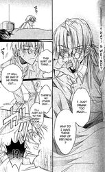 2boys blush comic drugged drunk gay glasses koisuru_boukun long_hair male manga monochrome multiple_boys sleeping souichi_tatsumi takanaga_hinako tetsuhiro_morinaga the_tyrant yaoi