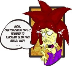 cum dahlshita male_only robert_terwilliger sideshow_bob the_simpsons yaoi