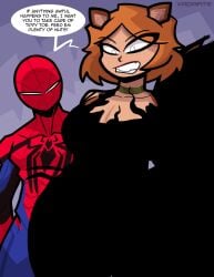 1boy 1boy1girl 1girls alien big_ass big_breasts big_thighs breasts curvaceous curvy curvy_figure dialogue digital_media_(artwork) doreen_green female hips hourglass_figure huge_ass huge_breasts huge_thighs large_ass large_breasts large_thighs legs male male/female marvel marvel_comics marvel_rivals peter_parker slim_waist speech_bubble spider-man spider-man_(marvel_rivals) spider-man_(series) squirrel_girl_(marvel) squirrel_girl_(marvel_rivals) straight symbiote symbiote_takeover text thick thick_hips thick_legs thick_thighs thighs vadarts voluptuous waist wide_hips wide_thighs