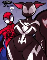 1boy 1boy1girl 1girls alien big_ass big_breasts big_thighs breasts curvaceous curvy curvy_figure dialogue digital_media_(artwork) doreen_green female hips hourglass_figure huge_ass huge_breasts huge_thighs large_ass large_breasts large_thighs legs male male/female marvel marvel_comics marvel_rivals peter_parker slim_waist speech_bubble spider-man spider-man_(marvel_rivals) spider-man_(series) squirrel_girl_(marvel) squirrel_girl_(marvel_rivals) straight symbiote symbiote_suit text thick thick_hips thick_legs thick_thighs thighs vadarts voluptuous waist wide_hips wide_thighs