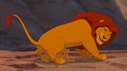 mufasa from disney by the giant hamster