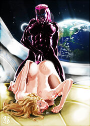 1futa 1girls abs alien alien_futanari anal ass_grab bed big_breasts big_penis blonde_hair breasts cry crying dark_skin deshoulieres doggy_style drool earth female fragworks from_behind futa_on_female futanari hair helpless human humansub intersex interspecies light-skinned_female light_skin mark moon muscular muscular_futanari penetration penis pink_hair planet purple-skinned_futanari purple_skin rape saliva ship slap_mark smile spaceship standing tattoo tears view_from_space