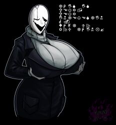 fem gaster from undertale by fat4survival