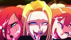 2d 2d_animation 3girls after_sex animated ass ass_focus asshole asshole_opened_wide blonde_hair couple cum cum_in_ass cum_in_mouth cum_inside divine_wine eliza_(vampiranhya) female female_only gape gaped gaped_anus gaped_ass lana_sofia_sanchez_perez_(vampiranhya) las_demoniacas_desventuras_de_vampiranhya lilith_(vampiranhya) mexican mexican_female no_sound polyamory red_hair short_video shorter_than_10_seconds spanish_dialogue tagme vampiranhya_(artist) video